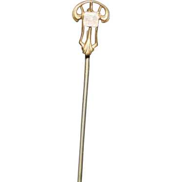 Diamond Lapel Pin in 14K Solid Gold, Diamond Stick Pin for Men, Diamond Tie  Pin, Christmas Gifts for Him, Father, Brother -  Canada