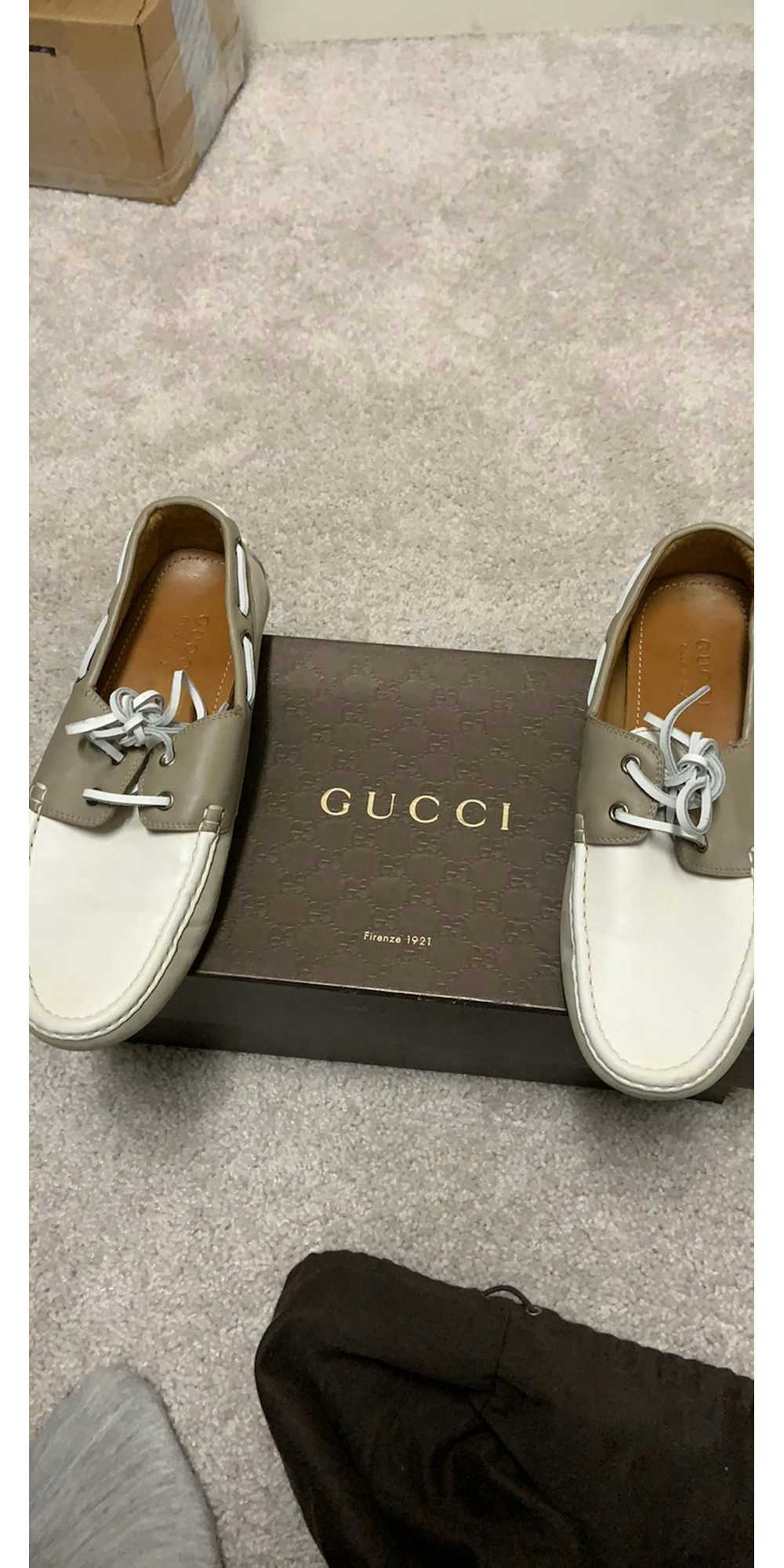 Gucci MENS GUCCI BOAT SHOES LIKE NEW - image 2