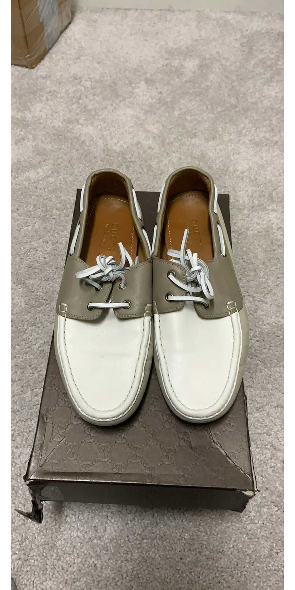 Gucci MENS GUCCI BOAT SHOES LIKE NEW - image 9