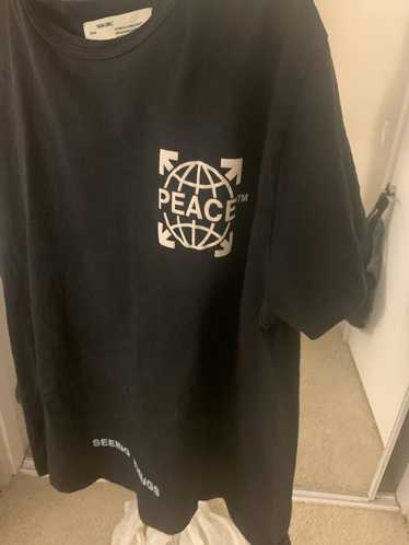 Off-White peace tee