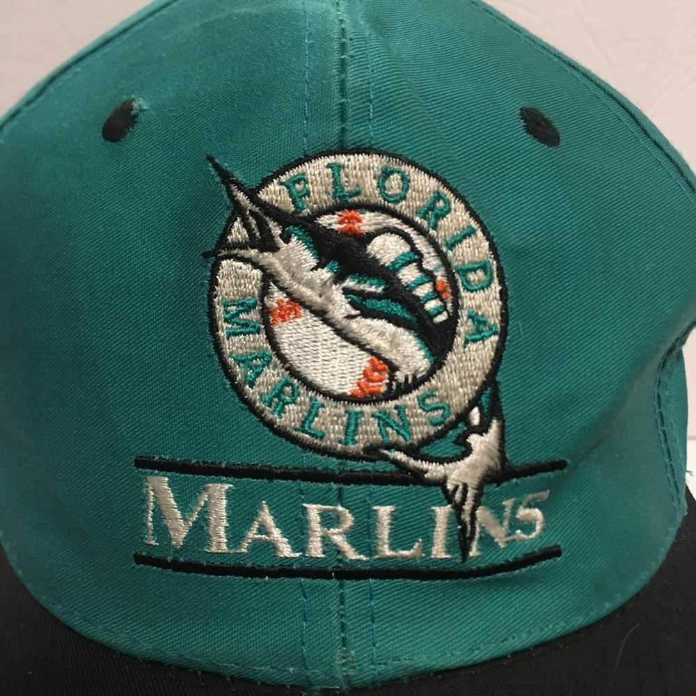 MLB × Vintage Vintage Florida Marlins MLB Snapbac… - image 2