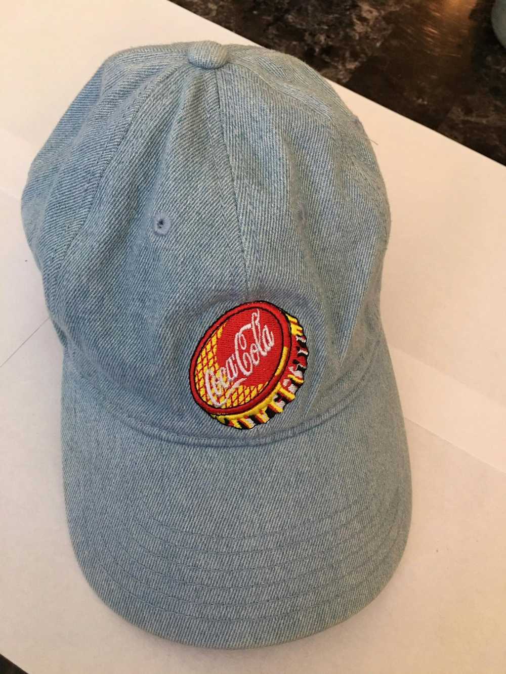 Coca Cola Vintage Embroidered Coca-Cola Hat - Gem