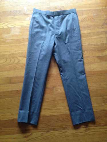 Thom Browne Dark Grey Flannel Pants