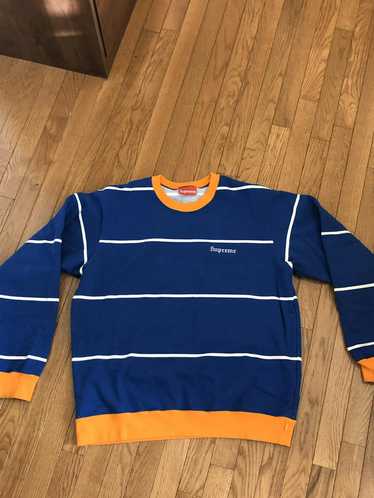 Supreme Supreme Striped Crewneck