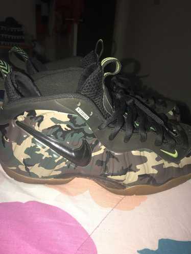 Nike Green Camo Foamposites