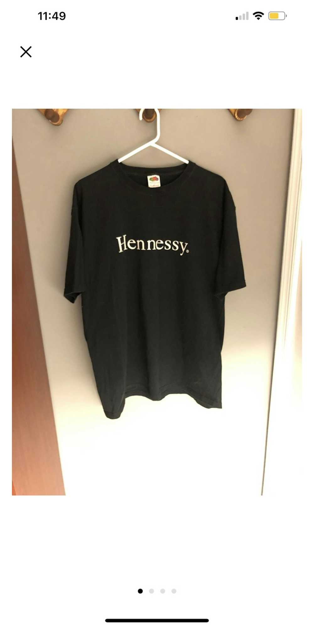 Vintage Rare Hennessy T shirt - image 2