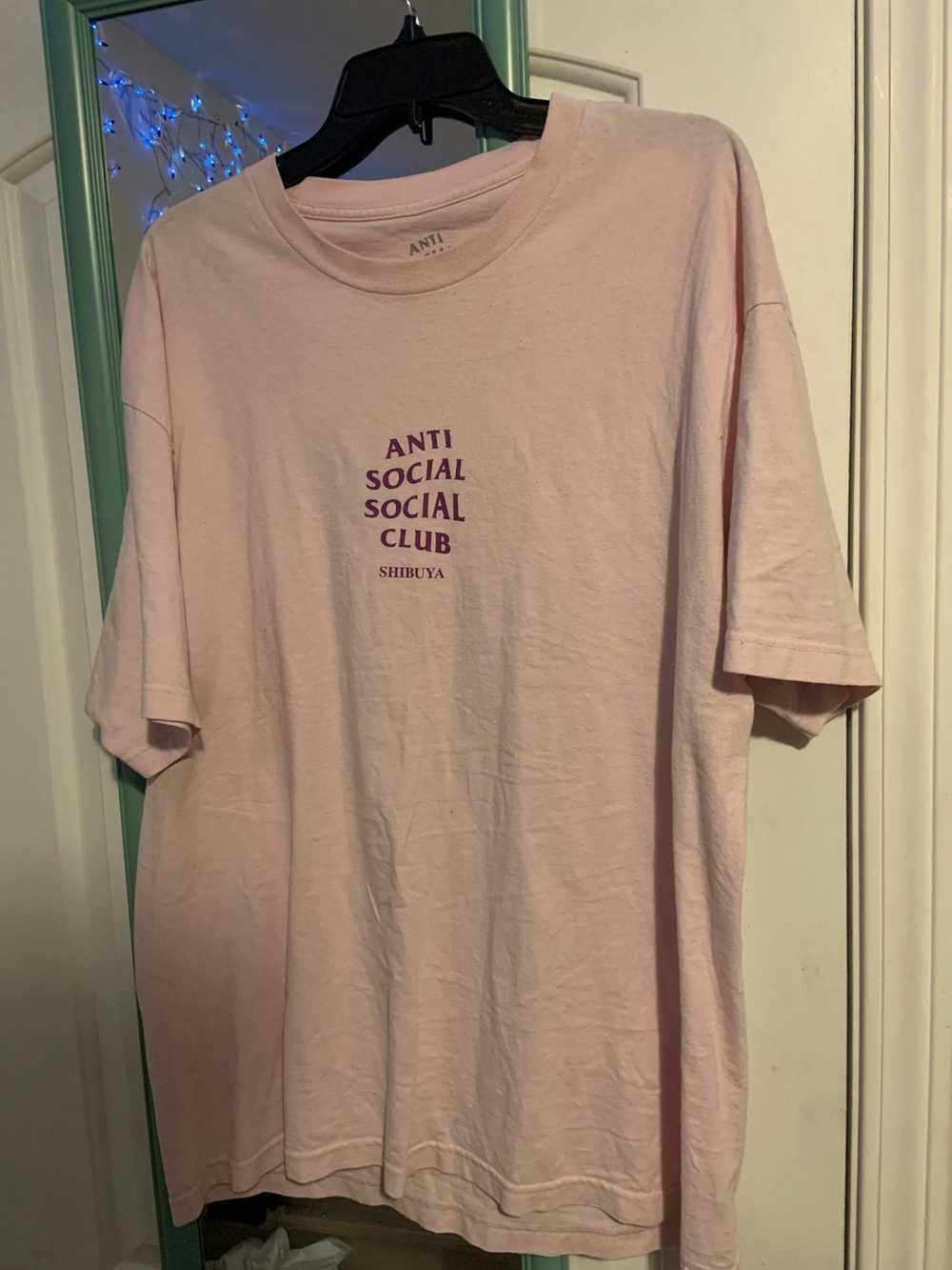 Anti Social Social Club Pink anti social club tee - image 2