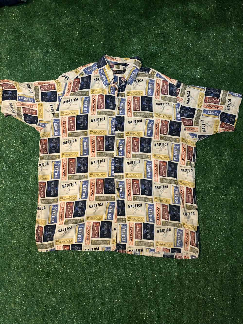 Nautica × Vintage Vintage Nautica Hawaiian Shirt - image 1