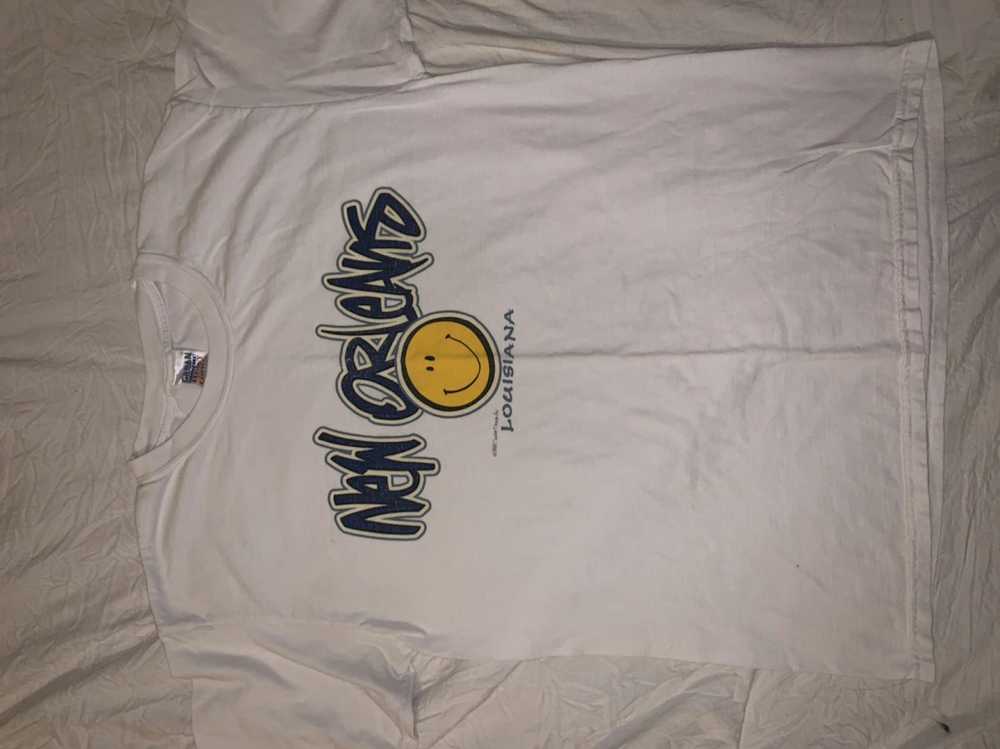 Vintage Vintage 1990s New Orleans ‘smiley’ tee - image 1