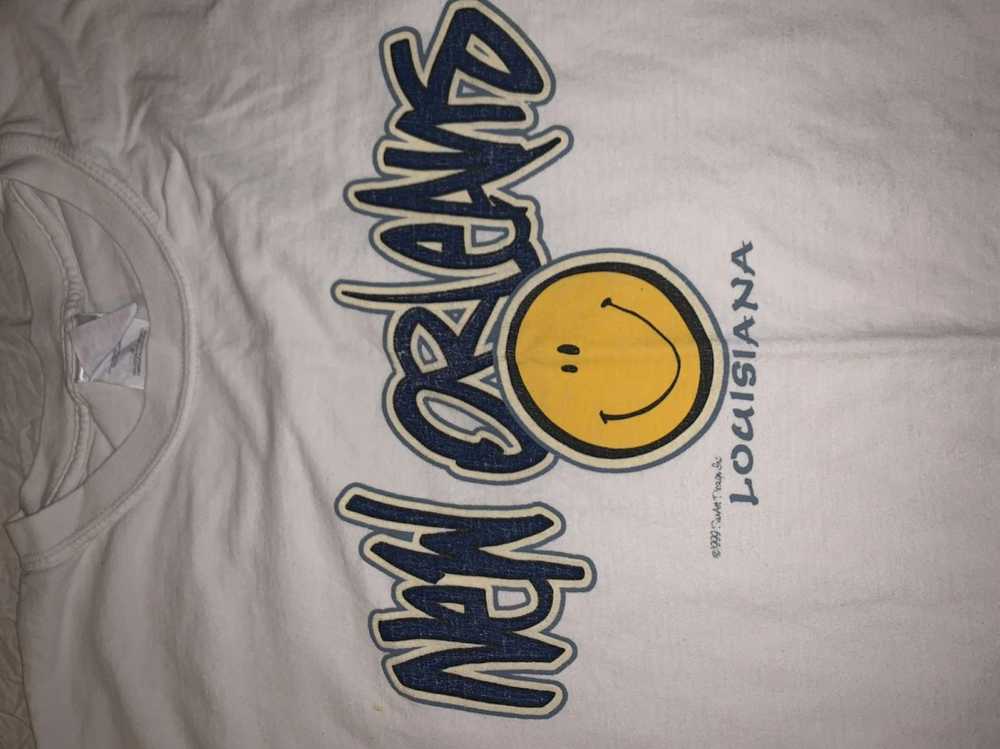 Vintage Vintage 1990s New Orleans ‘smiley’ tee - image 2