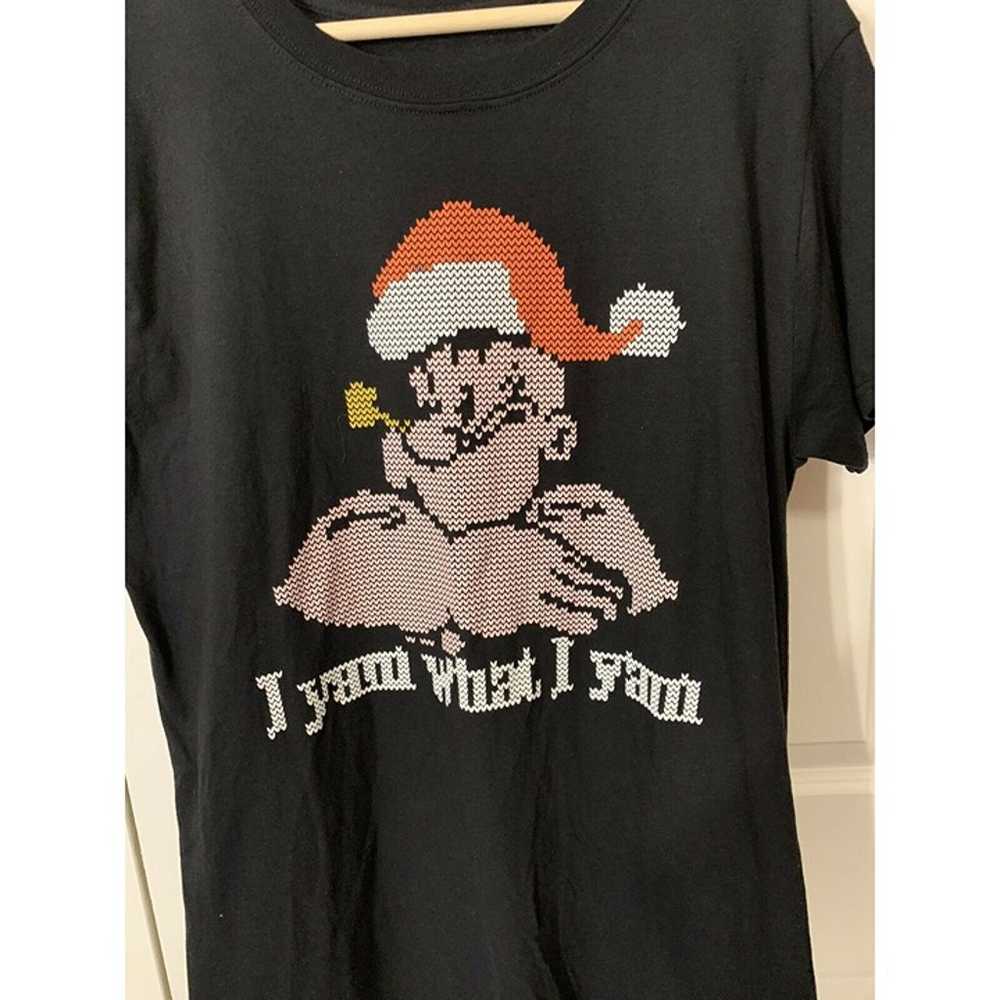 Popeye The Sailor Man I Yam What I Yam T-Shirt Sz… - image 2