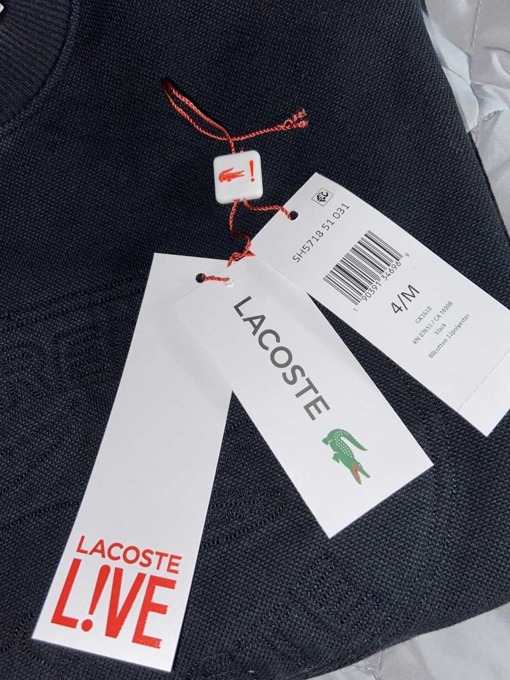 Lacoste × Supreme Supreme x Lacoste Pique Crewnec… - image 5