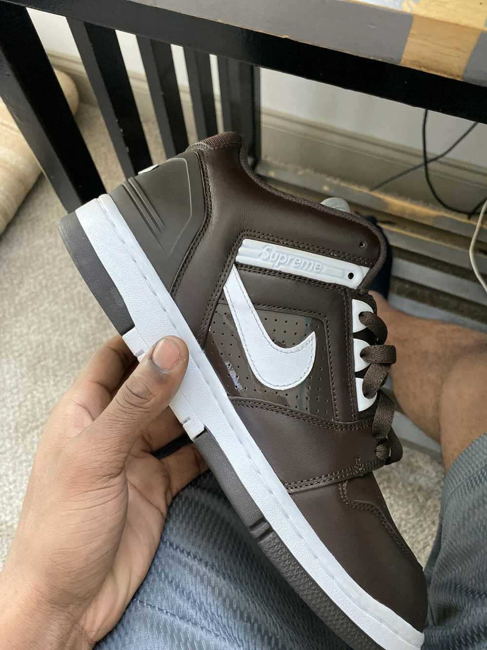 Nike × Supreme Supreme x Air Force 2 Brown 2017 - image 8