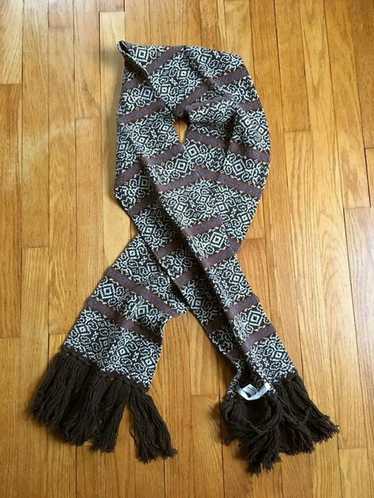 White Mountaineering arabesque scarf