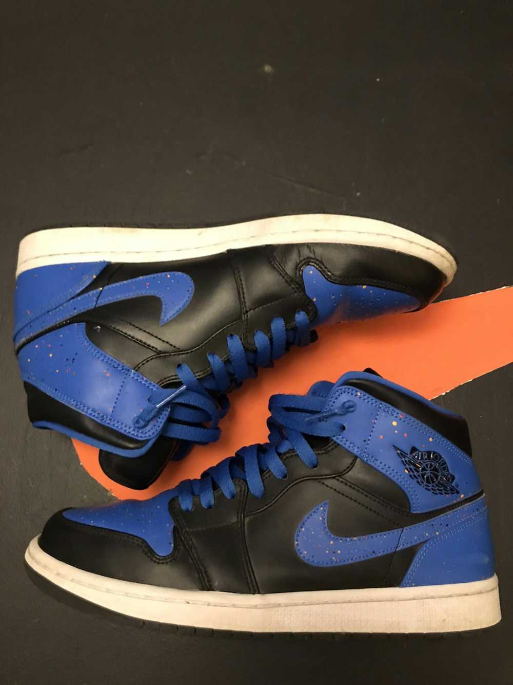 Jordan Brand Air Jordan 1 Mid Royal Splatter - image 1