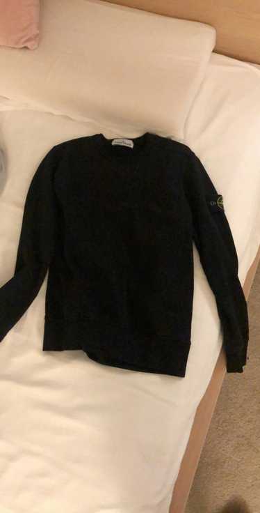 Stone Island Stone island black sweatshirt