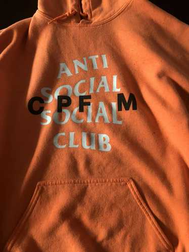 Fake anti outlet social club hoodie