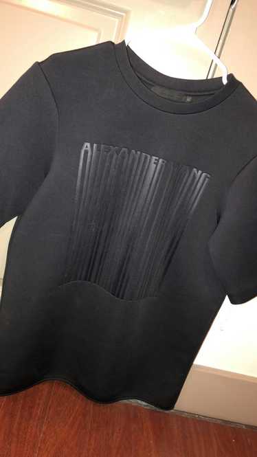 Alexander Wang Alexander Wang Barcode Debossed T-S