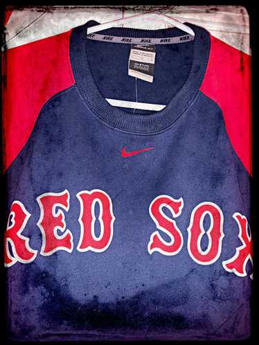 Boston × Nike Boston Red Sox Nike Crew Neck Sweate