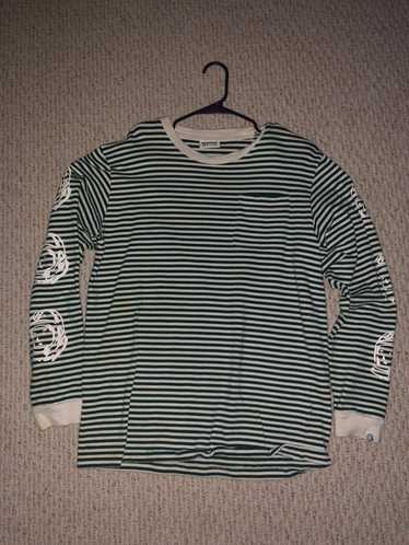 Billionaire Boys Club Bbc green striped pocket lo… - image 1