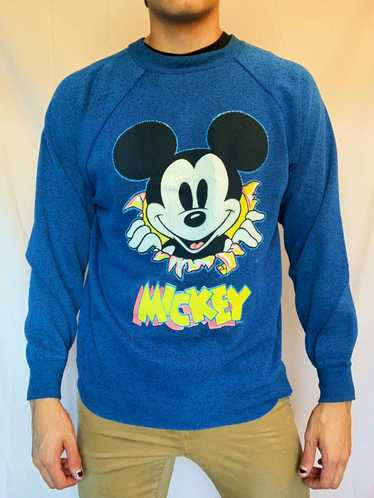 Mickey Mouse Vintage Mickey Mouse Crewneck Sweatsh