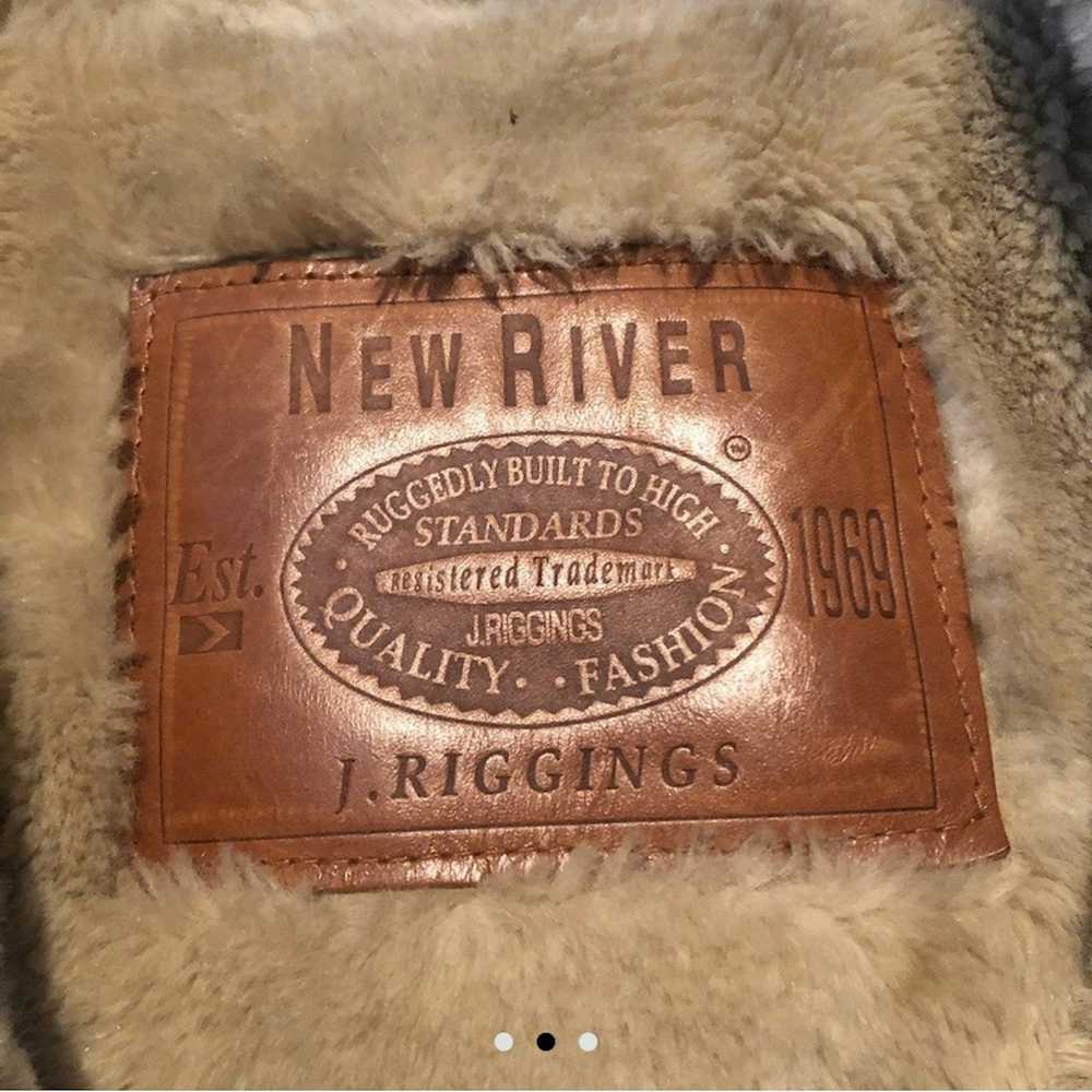 Vintage New River Vintage Leather Jacket - image 2