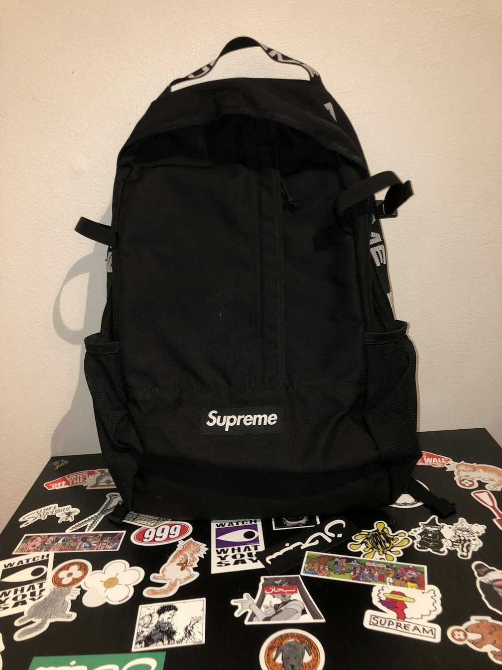 Supreme Supreme Black Backpack - image 1