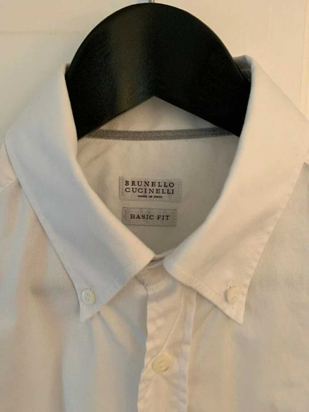 Brunello Cucinelli white buttondown - image 3