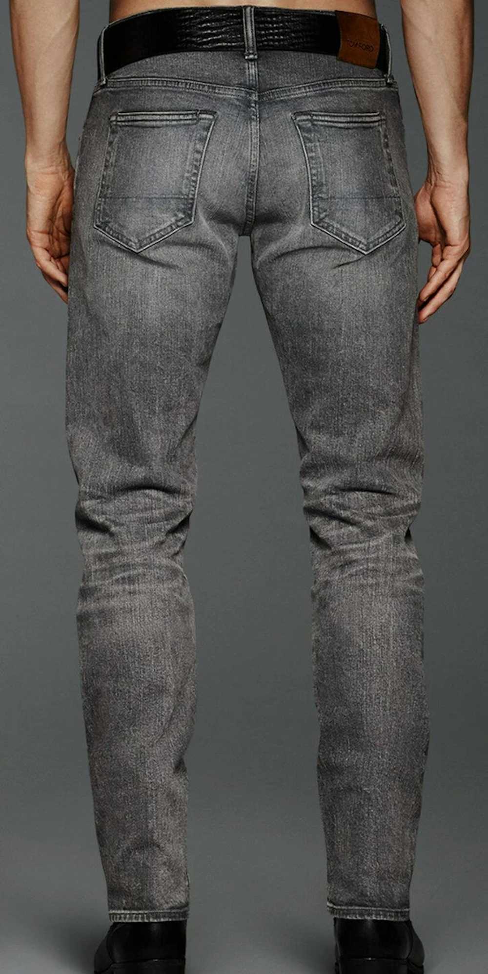 Tom Ford Grey Slim Jeans - image 1