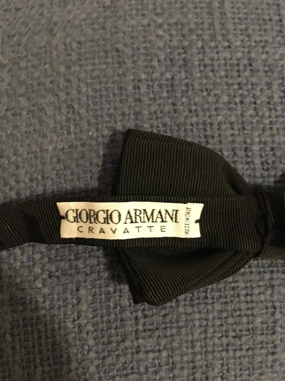 Armani Armani Bow Tie - image 2