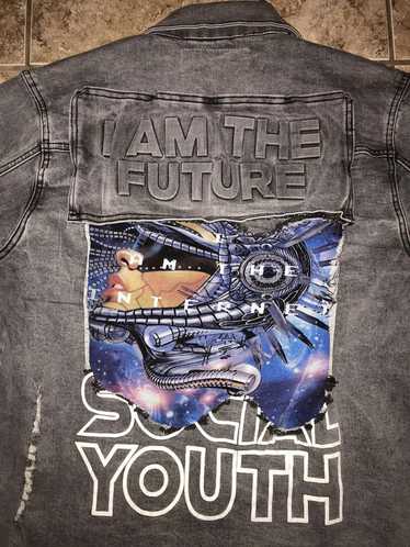 Hype × Japanese Brand Social Youth Distressed Deni