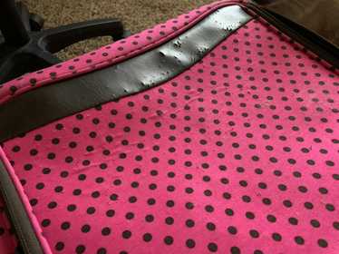 Other Pink poka dot luggage - image 1