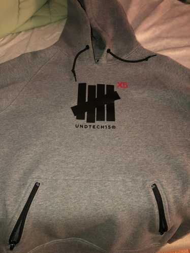 Undefeated UNDEFEATED GREY X5 HOODIE - image 1