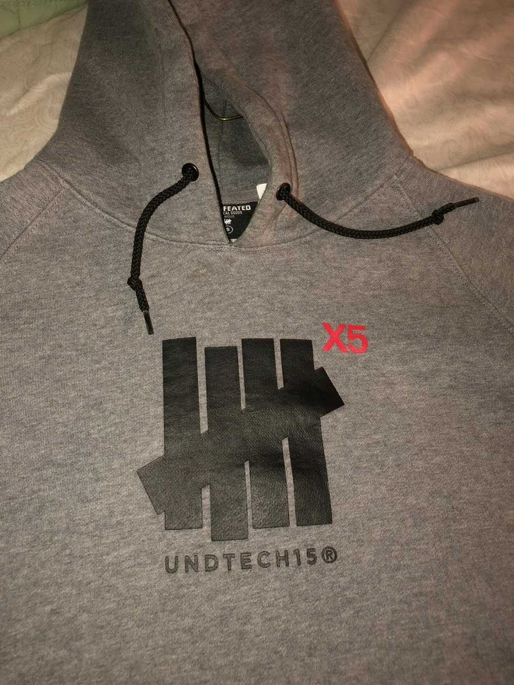 Undefeated UNDEFEATED GREY X5 HOODIE - image 2