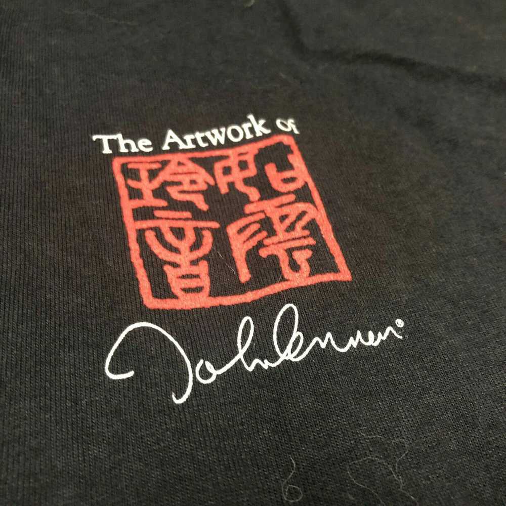 Hanes Vintage The Art of John Lennon T Shirt Yoko… - image 4