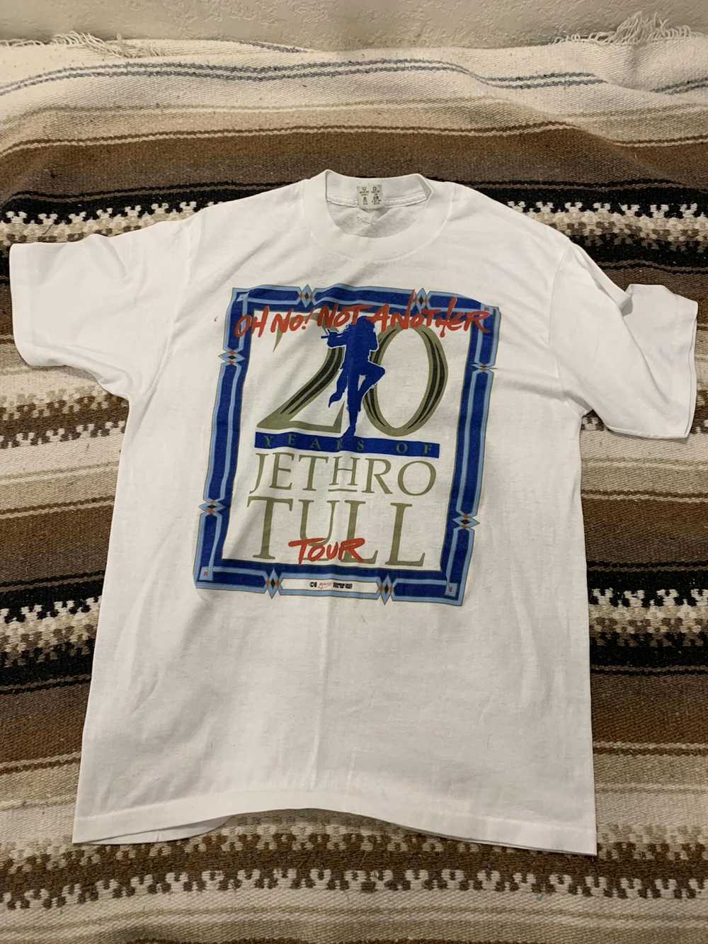 Vintage 1988 vintage jethro tull tour tee - image 1