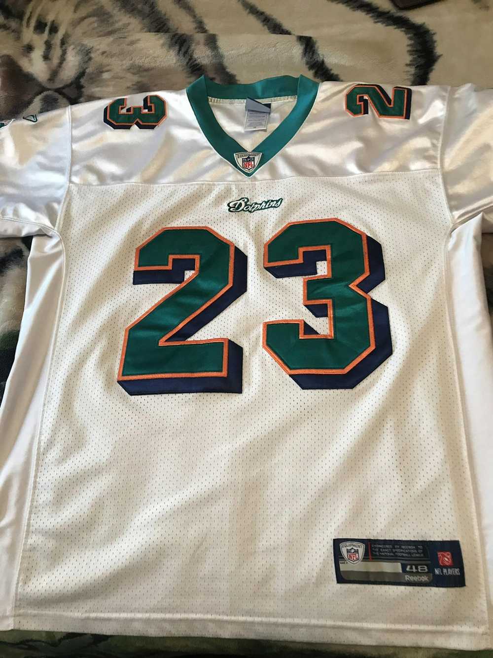 NFL × Reebok Miami Dolphins Ronnie Brown Jersey - image 1