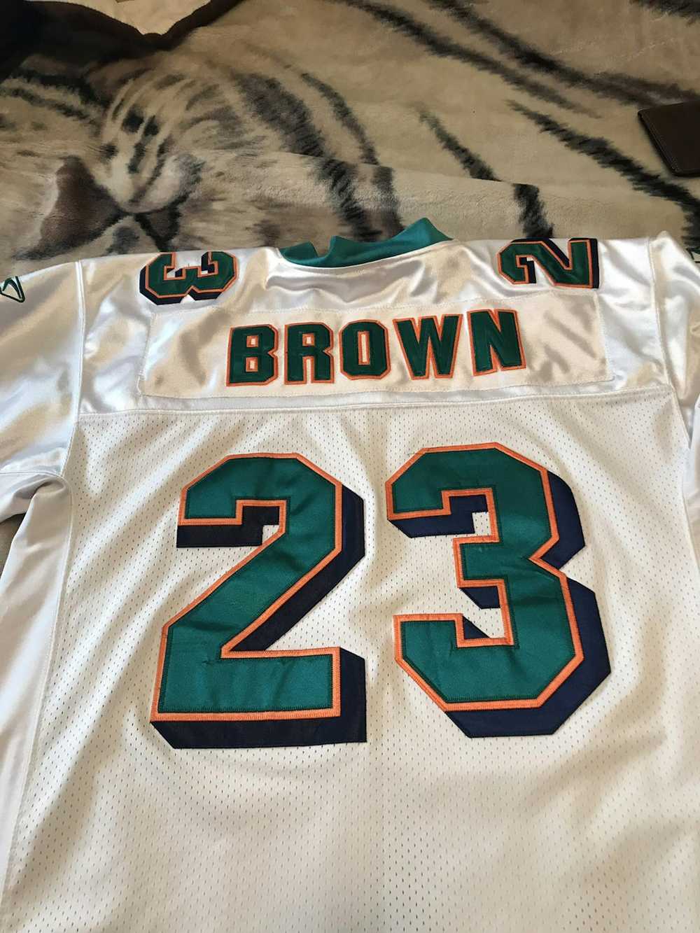 NFL × Reebok Miami Dolphins Ronnie Brown Jersey - image 2