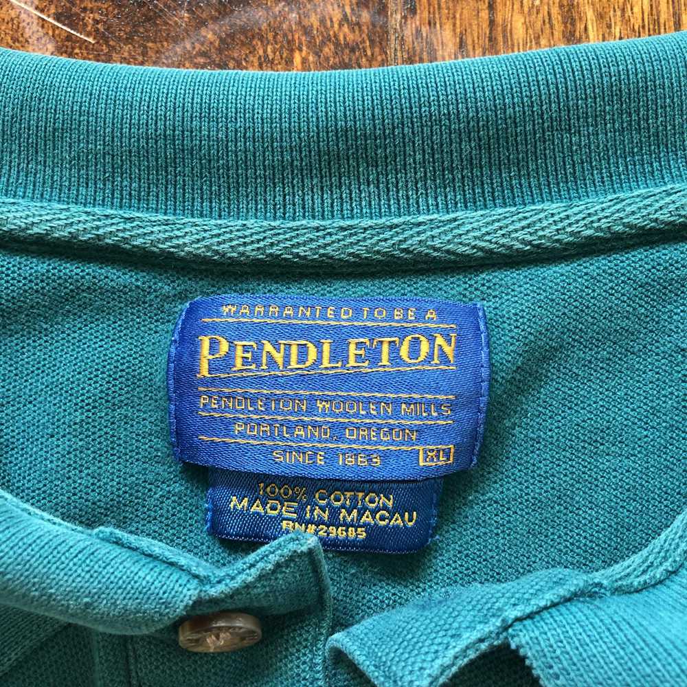 Pendleton × Vintage Vintage Pendleton Polo Shirt … - image 4