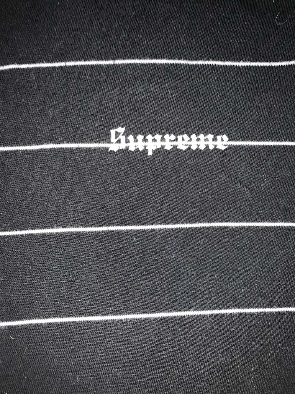 Supreme Pinstripe Tee - image 2