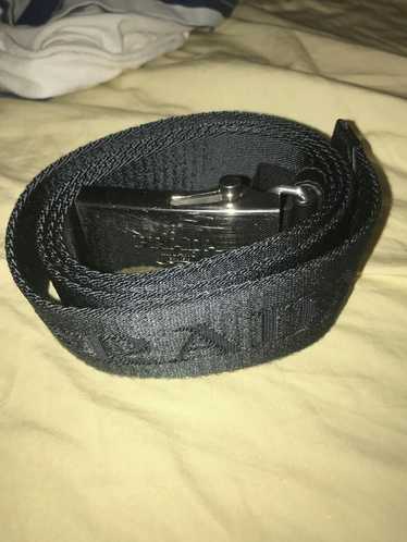 Prada Navy Blue Belt with Adjustable Buckle