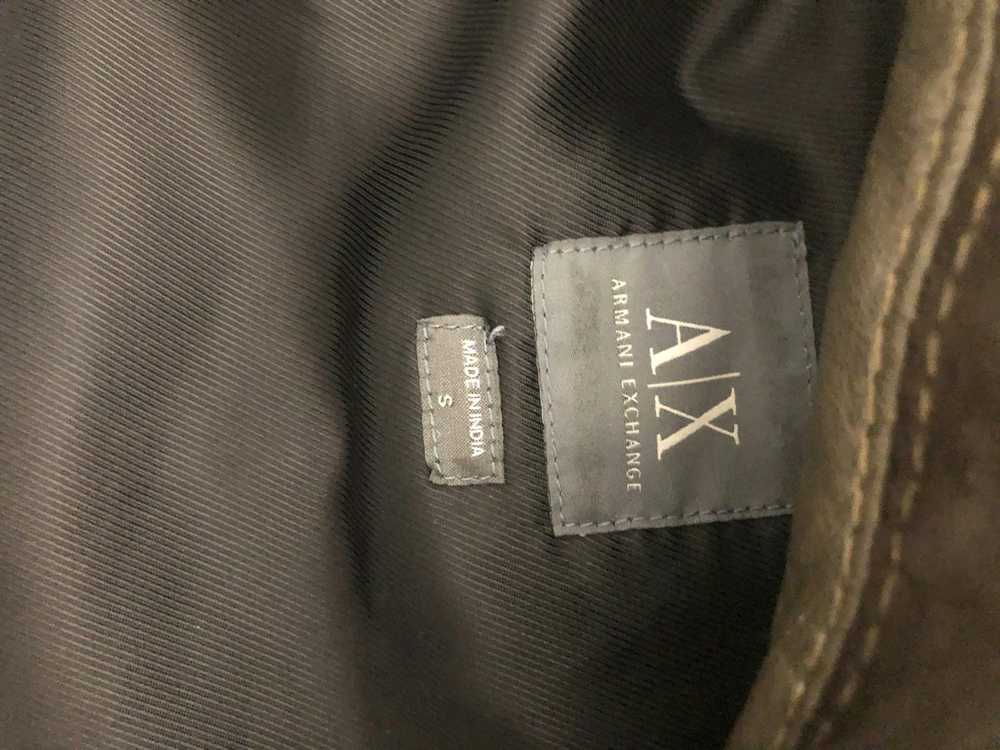 Armani Armani Exchange Leather Jacket - image 3