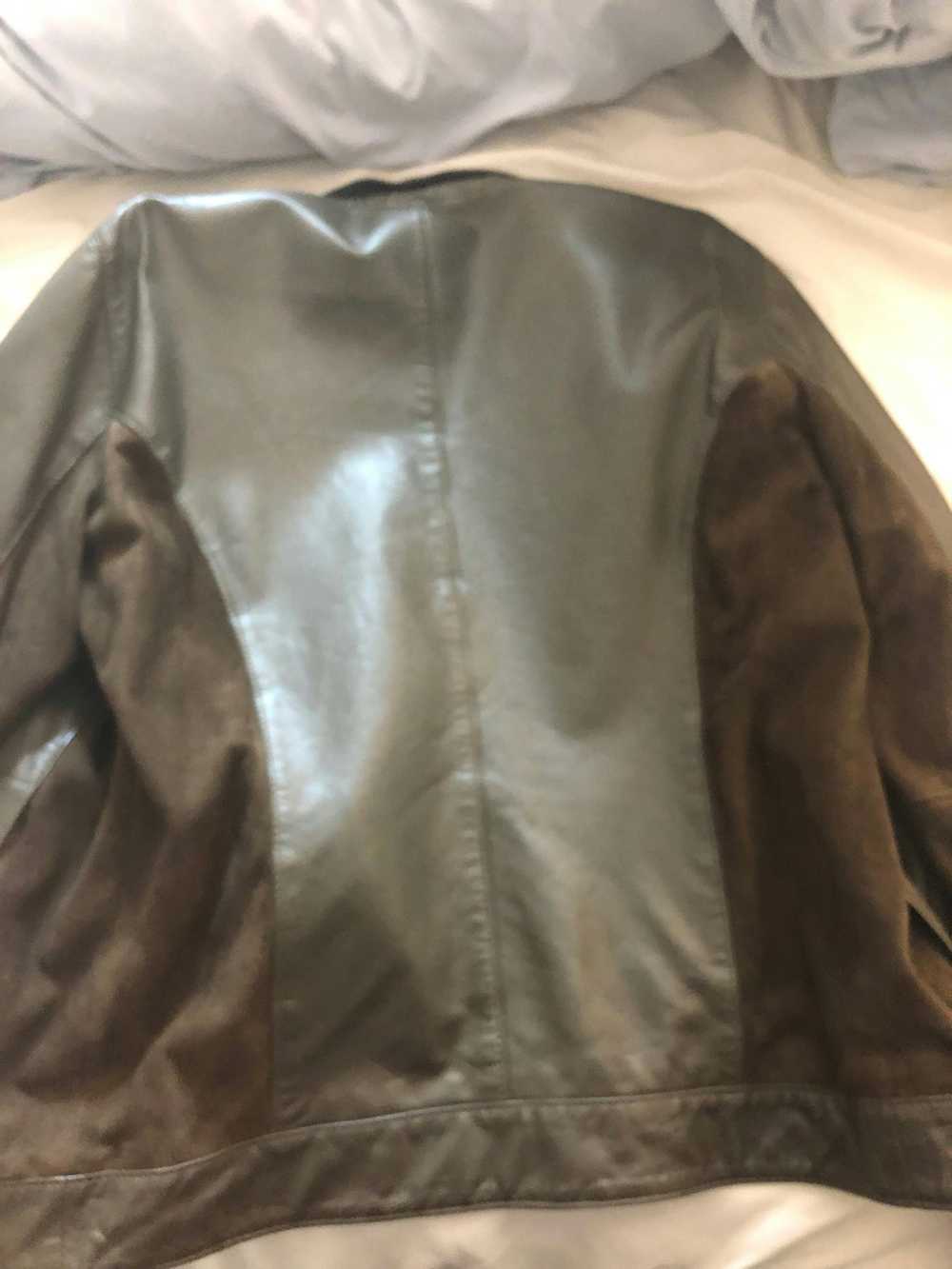 Armani Armani Exchange Leather Jacket - image 4