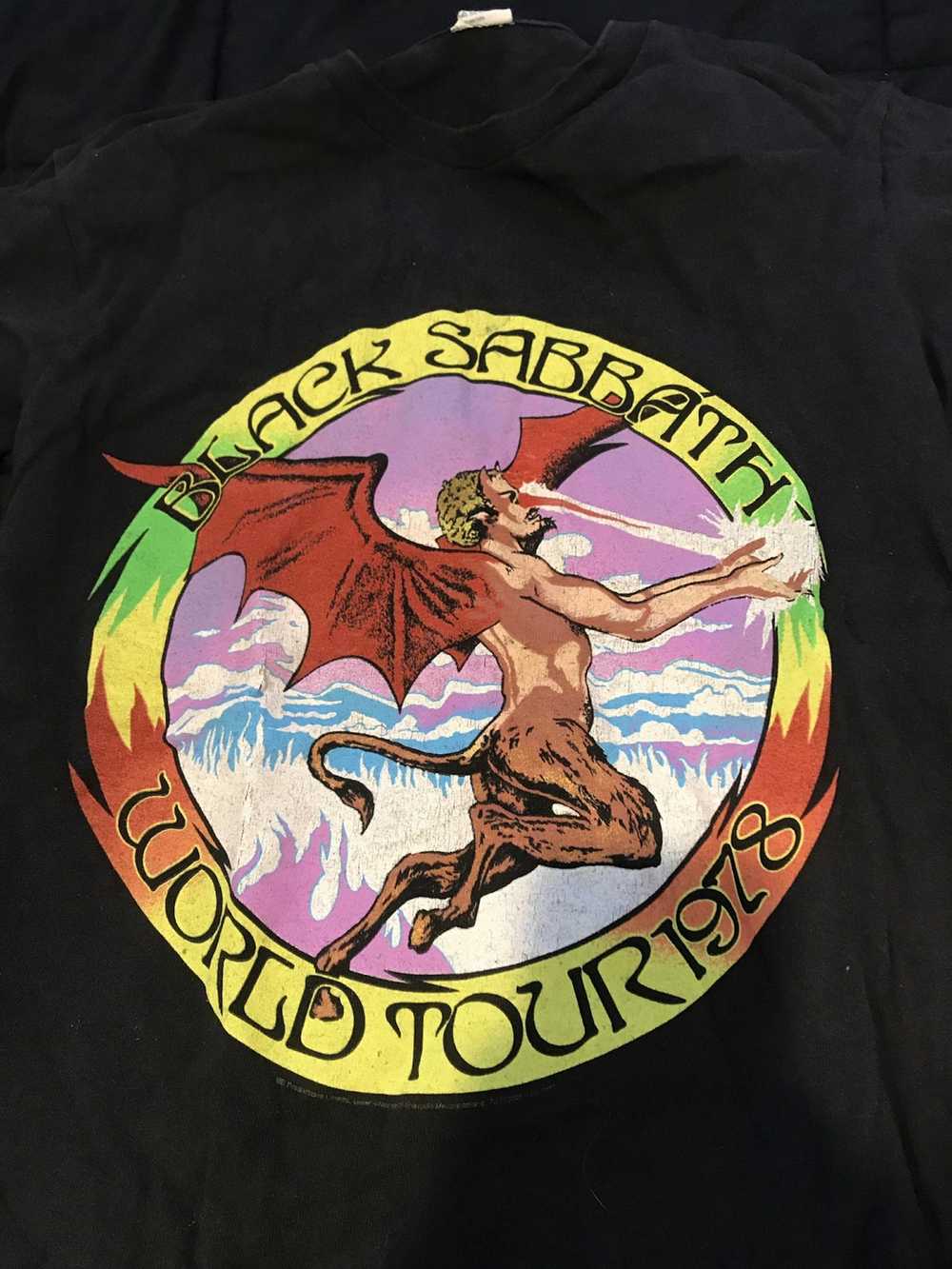 Black Sabbath Black Sabbath World Tour Tee Gem