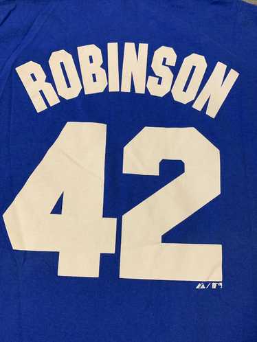 Majestic Vintage Brooklyn Jackie Robinson #42 blue