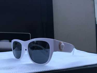 Versace WHITE Medusa Ares Sunglasses - image 1