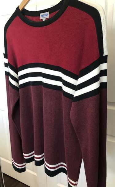 Kenzo Kenzo homme striped sweater Red size L