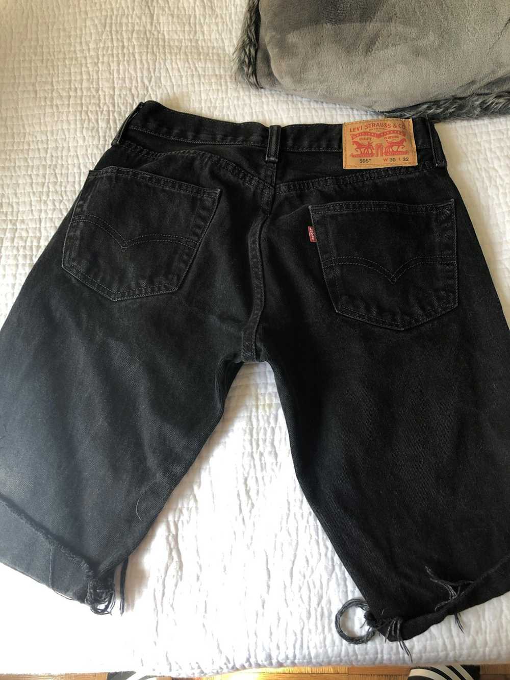 Levi's Black Levi Custom shorts - image 1