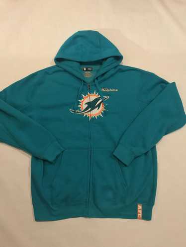 NFL Miami Dolphins Zip-Up Hoodie Size L