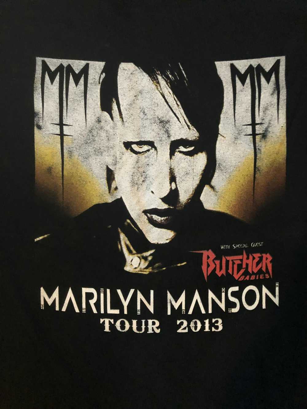 Band Tees × Marilyn Manson × Vintage Marilyn Mans… - image 2